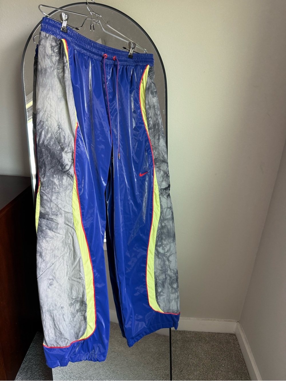 Nike Project F.R.O.G Track Pants Deep Night Lemon Twist Sz Large HJ3292-539